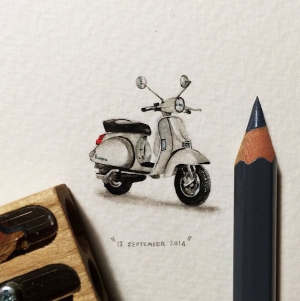 Postcards_for_Ants_Miniature_Watercolor_Paintings_by_Lorraine_Loots_2014_011