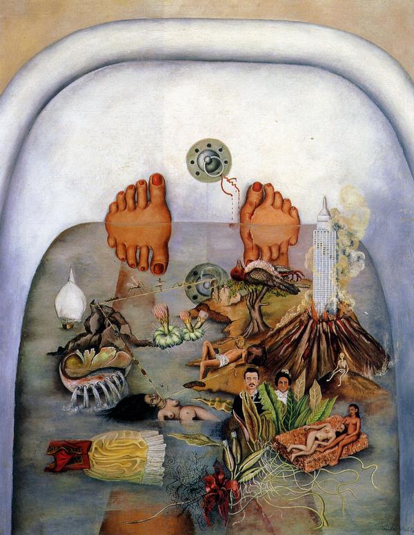 what-the-water-gave-me-1938-frida-kahlo