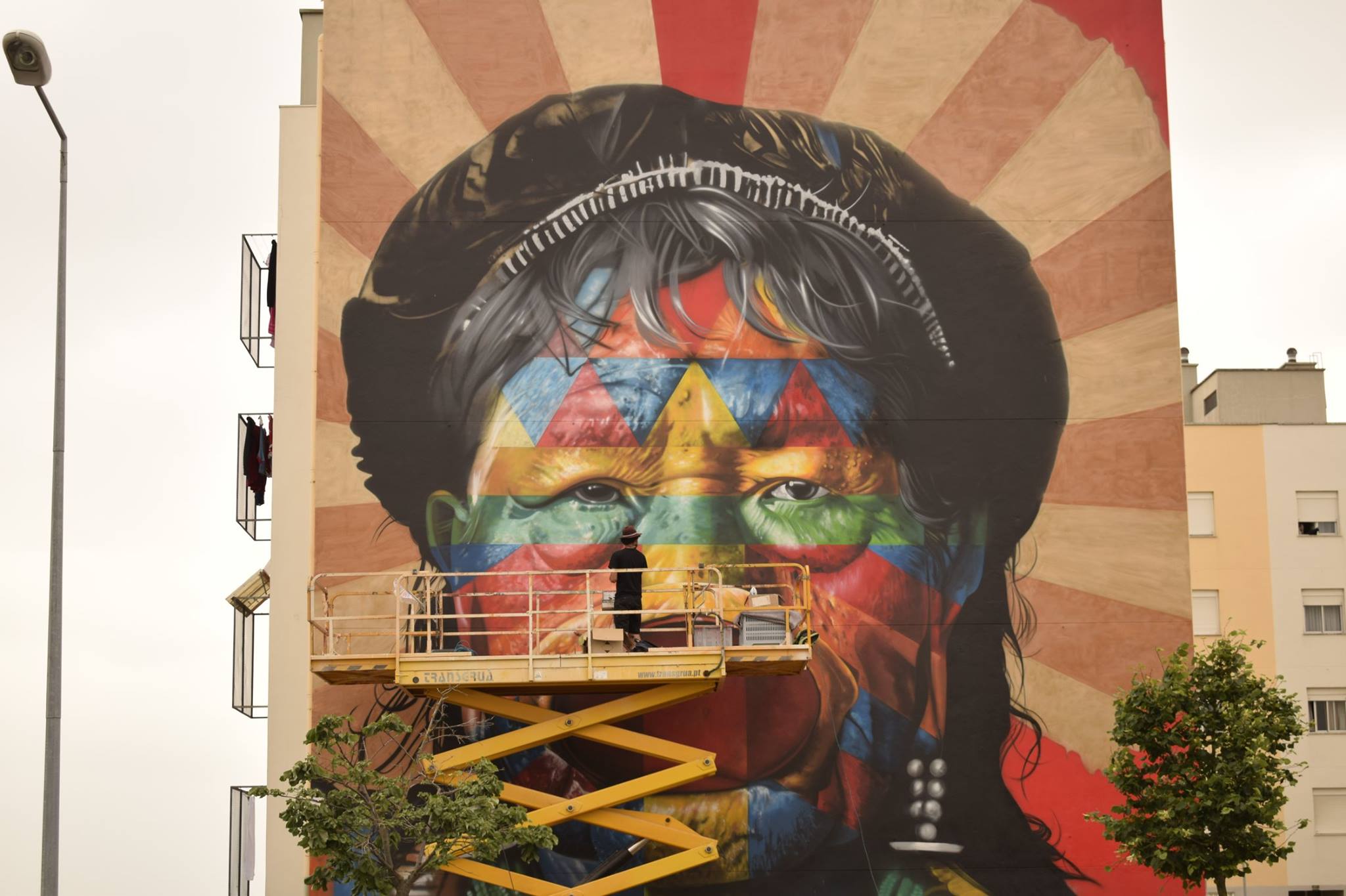 muro festival arte urbana marvila lisboa 2017 kobra